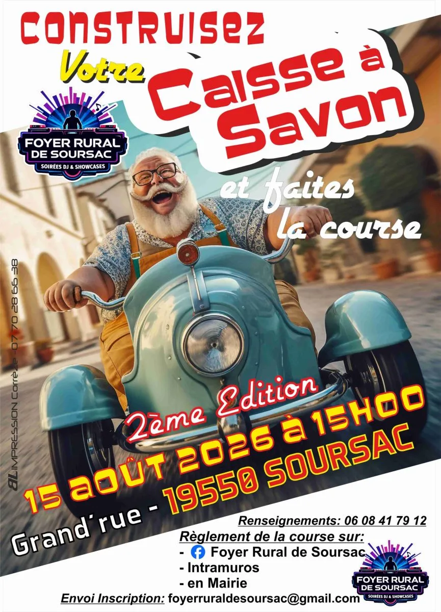 "Roule ta caisse" cou ... - Crédit: FOYER RURAL SOURSAC