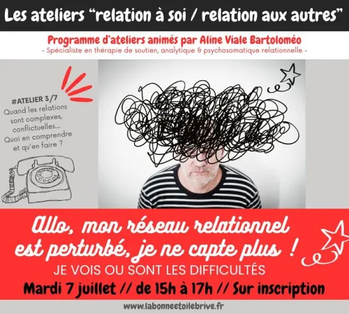 Atelier "Relations à soi/relation aux autres" (La bonne étoile)