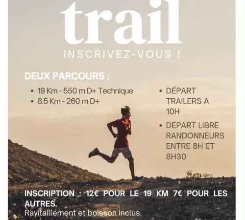 Trail de la fête à Vigeois