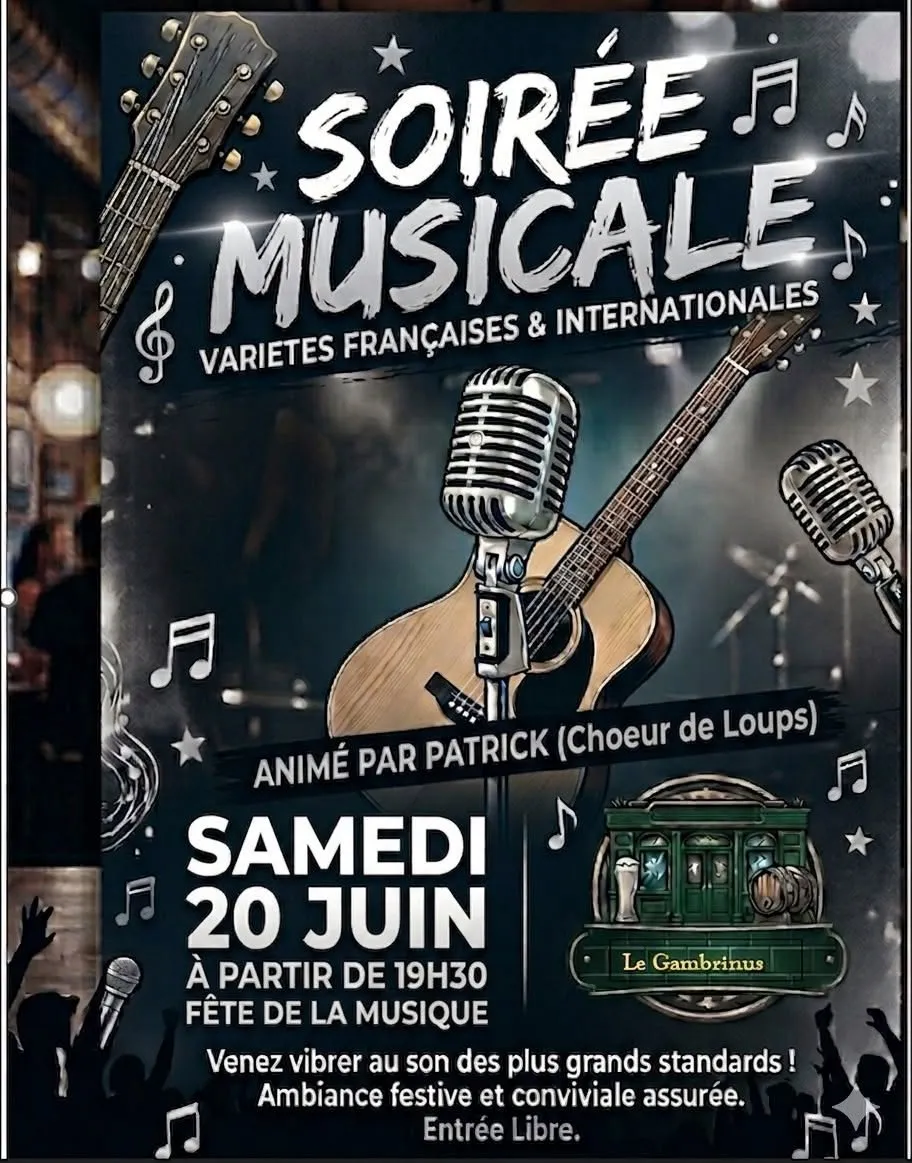 Fête de la musique au ... - Crédit: le gambrinus