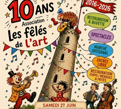 Les Fêlés de l’Art fêtent leurs 10 ans