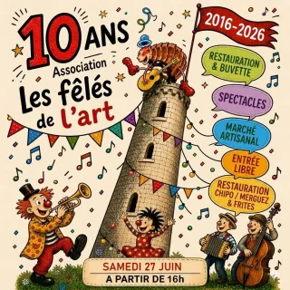 Les Fêlés de l’Art fêtent leurs 10 ans