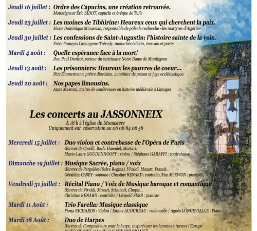Conférence Les moines de Tibhirine