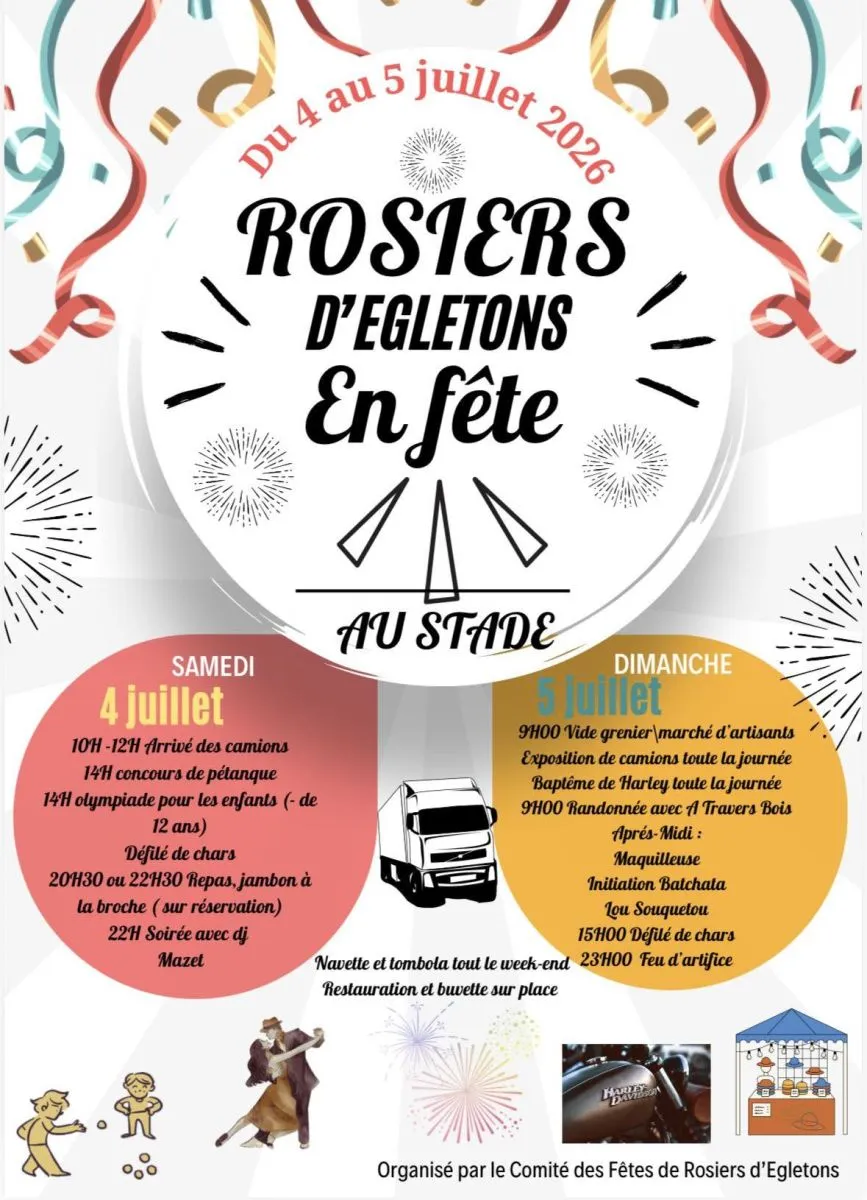 Fête annuelle - Crédit: rosiers en fête