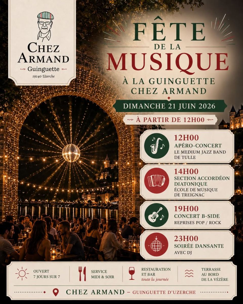 Fête de la Musique à ... - Crédit: guinguette chez armand