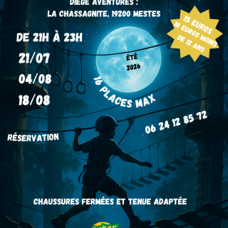 Accrobranche nocturne
