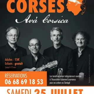 Musiques et chants corses avec Avà Corsica