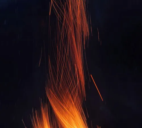 Feu de la Saint-Jean à Lagleygeolle