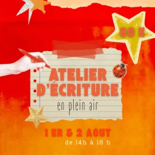 Atelier d'écriture en plein air