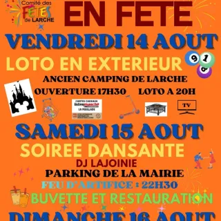 Fête votive de Larche