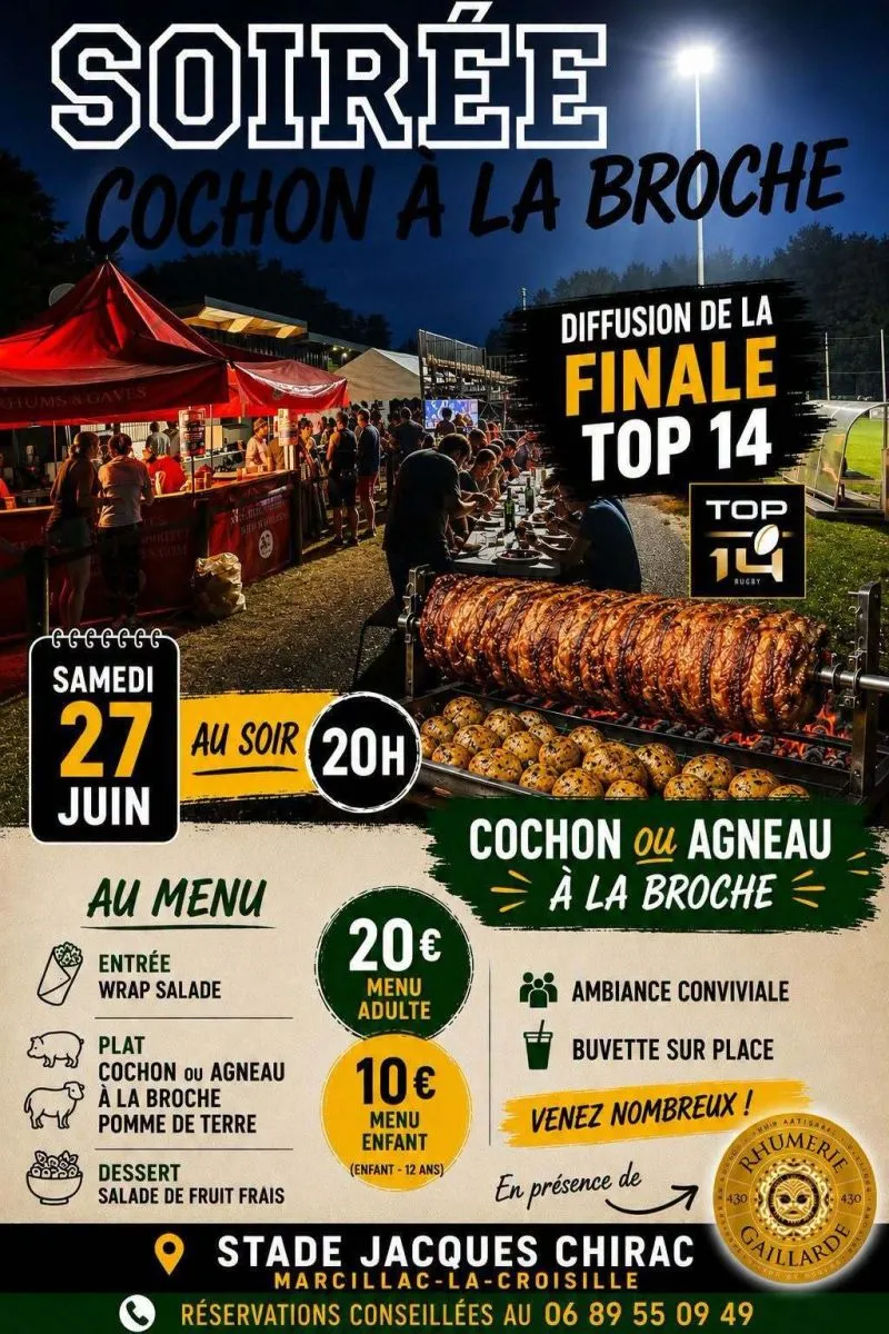 𝗦𝗢𝗜𝗥𝗘𝗘 𝗖𝗢𝗖𝗛𝗢𝗡 & 𝗔𝗚𝗡𝗘𝗔 ... - Crédit: A.S Marcillac Clergoux