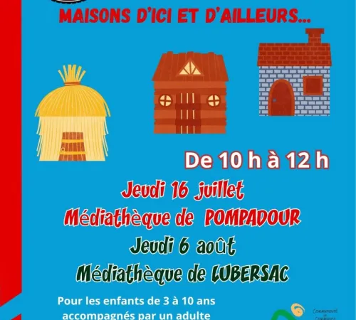 Histoires et activité : Maison d'ici et d'ailleurs