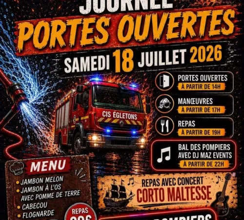 Portes ouvertes et bal des pompiers