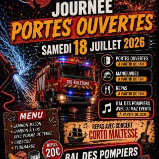 Portes ouvertes et bal des pompiers