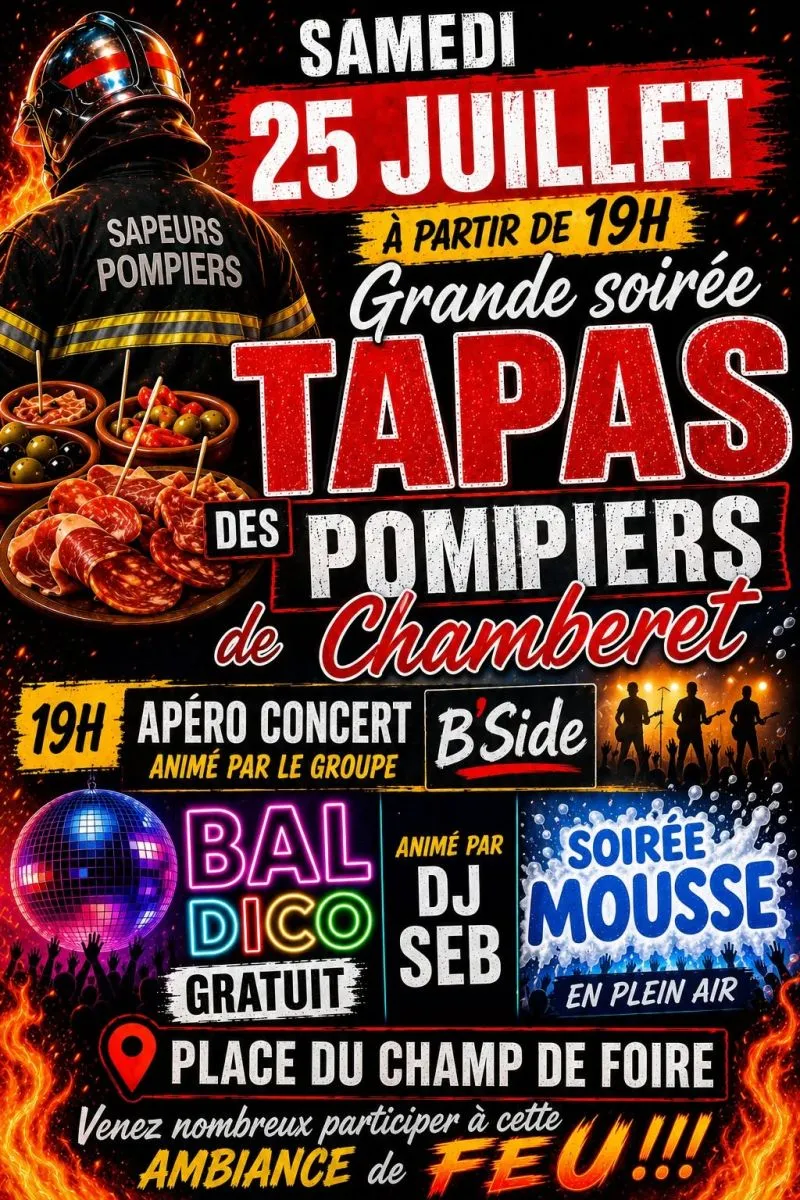 Grande soirée tapas d ... - Crédit: © Amicale sapeurs Pompiers