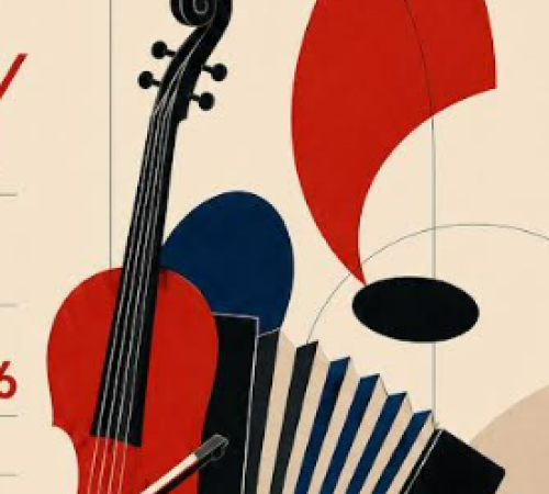 Les Lauzes Bleues - Concert Accordéon et Violon - Samia Frédérik et Maxime Valy