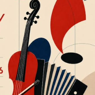 Les Lauzes Bleues - Concert Accordéon et Violon - Samia Frédérik et Maxime Valy