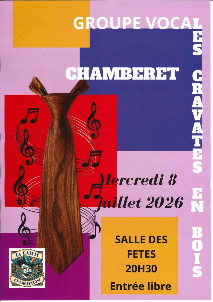 Les Cravates en Bois ... - Crédit: © La Gaieté Chambertoise