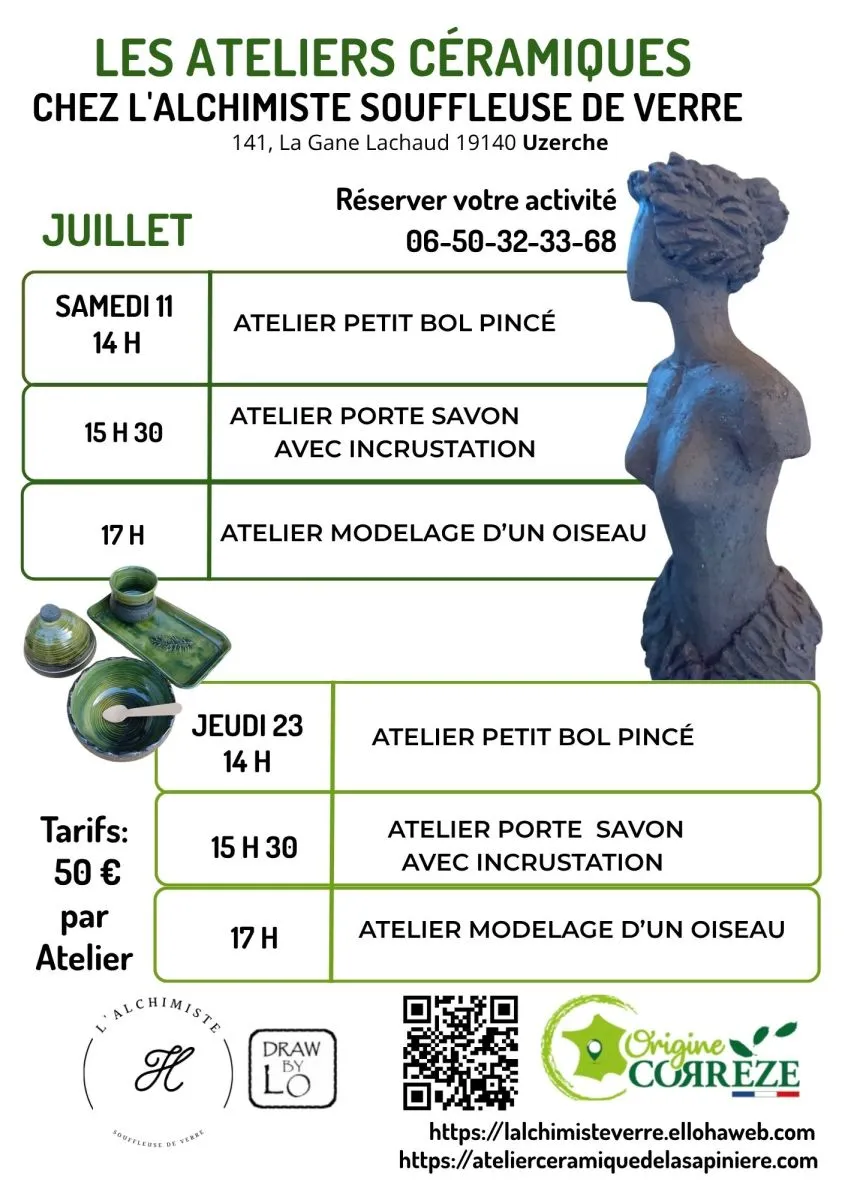 Ateliers céramique ch ... - Crédit: Laurence Gékière
