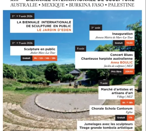Biennale Internationnal de Sculpture - Atelier sculpteur sur pierre