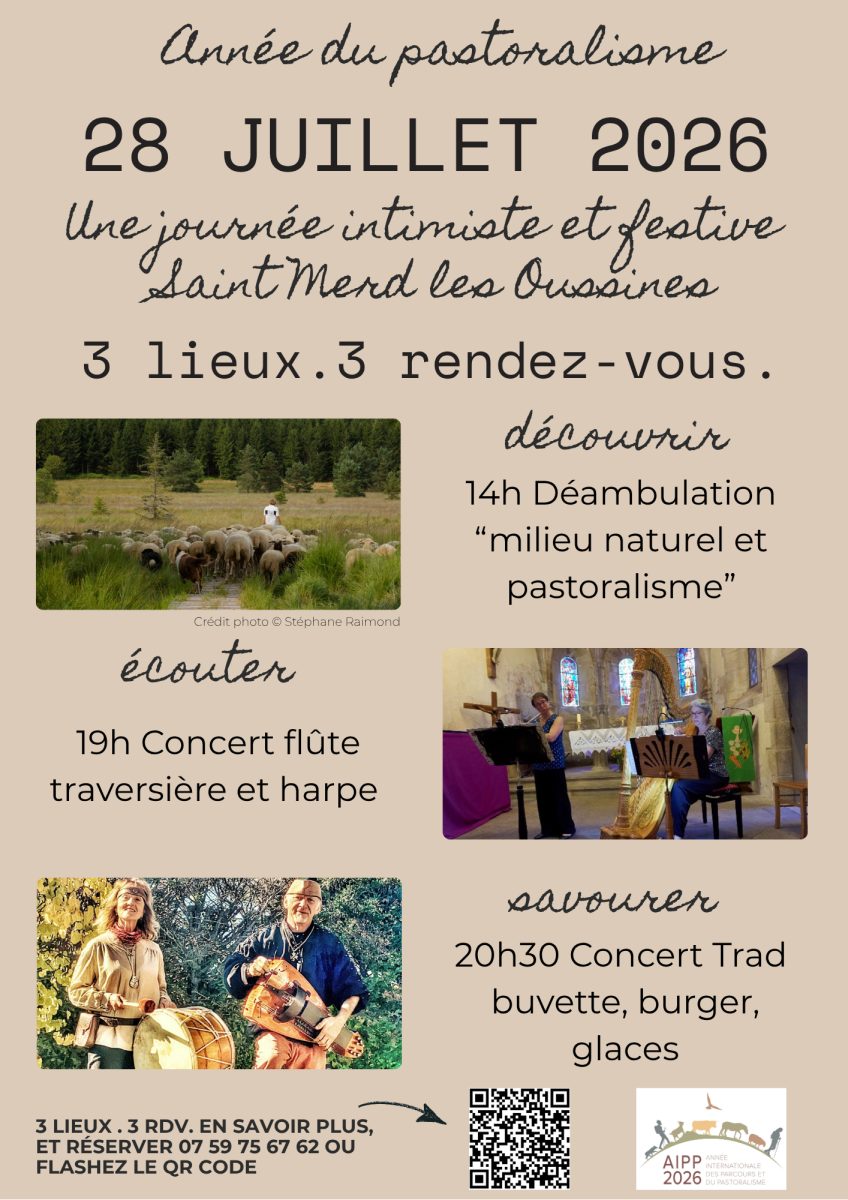Une journée intimiste et festive à Saint-Merd-les-Oussines