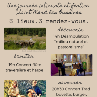 Une journée intimiste et festive à Saint-Merd-les-Oussines