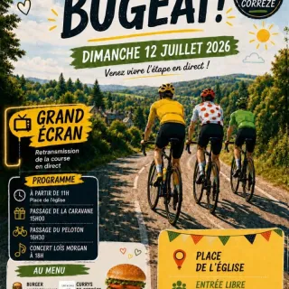 Le Tour de France passe à Bugeat !