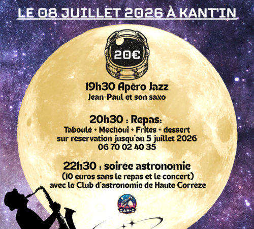 Soirée concert astronomie