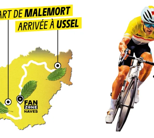 Fan zone du Tour de France 100 % Corrèze