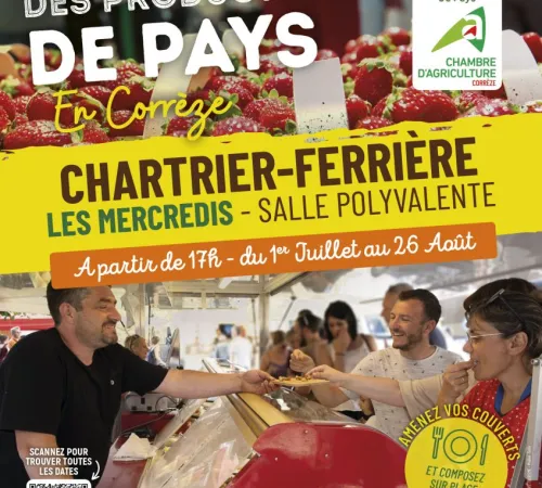 Marché des Producteurs de Pays de Chartrier-Ferrière
