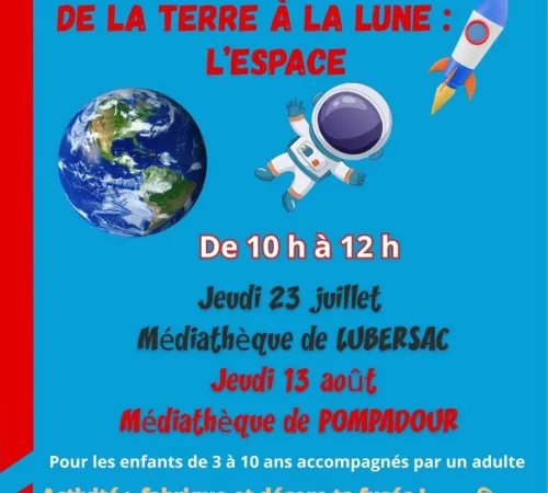 Histoires et activité : De la Terre à la Lune : l'Espace