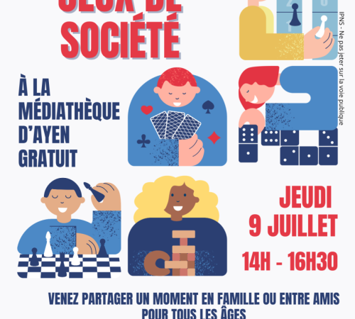 Après-midi jeux de sociétés
