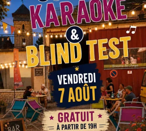 Brasserie des Anges : Karaoké et Blin Test