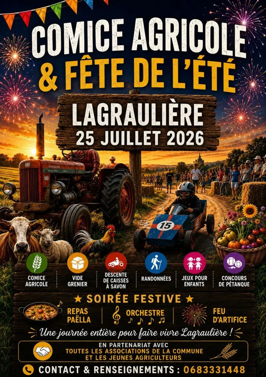 Comice agricole et fê ... - Crédit: Lagrauliere