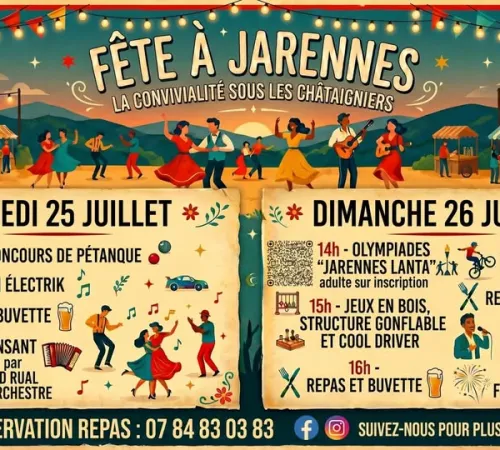 Fête à Jarennes