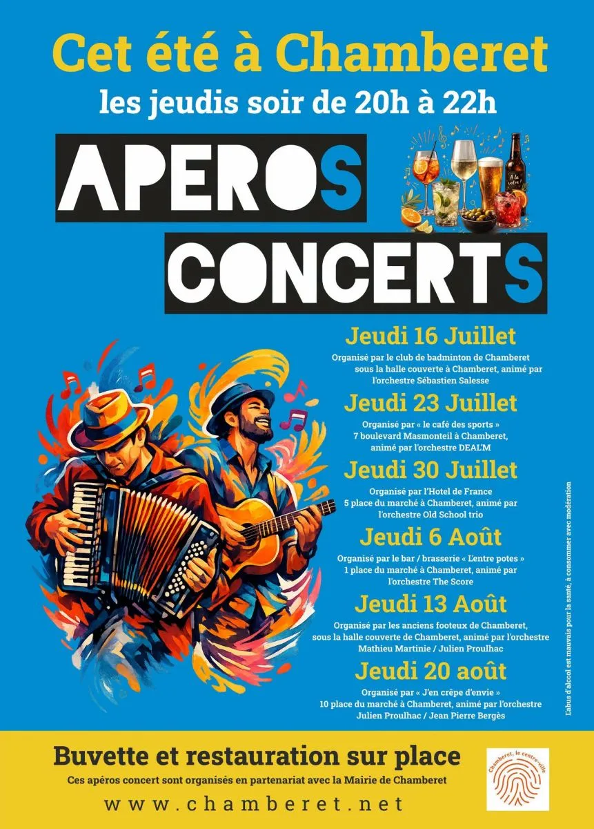 Apéro Concert - Crédit: © Mairie de Chamberet