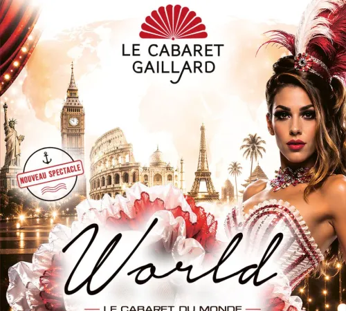 WORLD, LE CABARET DU MONDE - DÎNER SPECTACLE - 16/01/27