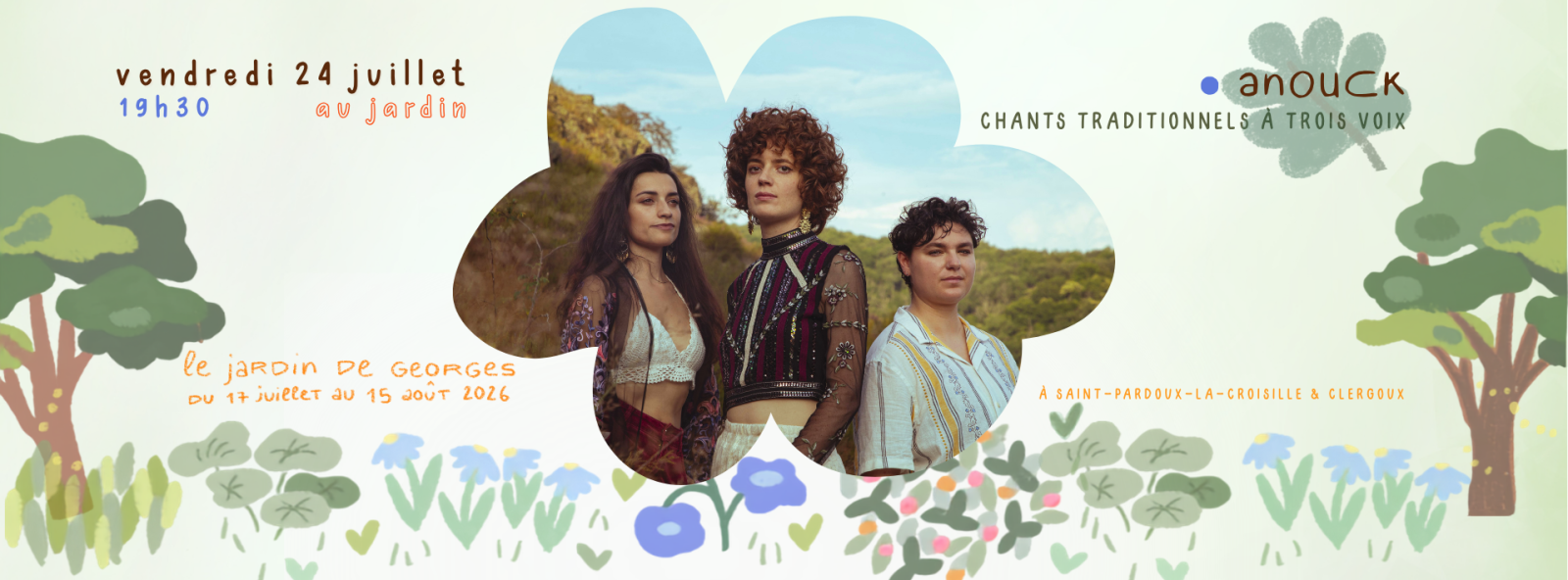 Concert ANOUCK - Festival Le Jardin de Georges