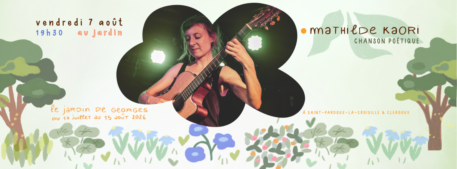 Concert MATHILDE KAORI & ARMELLE REBISCHUNG - Festival Le Jardin de Georges