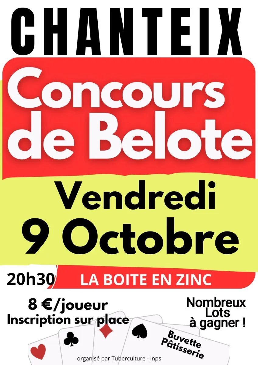 CONCOURS DE BELOTE