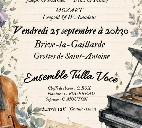 Concert de l'ensemble Tulla Voce
