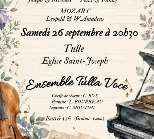 Concert de l'ensemble Tulla Voce