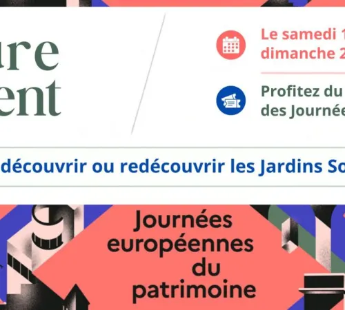 Journées mondiales du Patrimoine aux Jardins Sothys