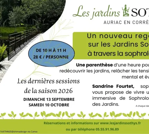 Un nouveau regard sur les Jardins Sothys à travers la sophrologie