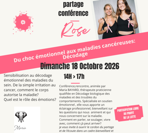 sensibilisation aux maladies du sein Dimanche 18 Octobre