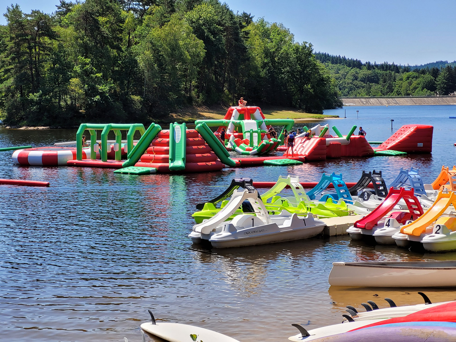 Lac des Bariousses Sites Naturels / Parcs Naturels à Treignac Guide