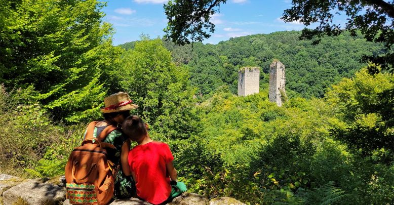 Terra Aventura à Goulles, aux Tours de Carbonn ...