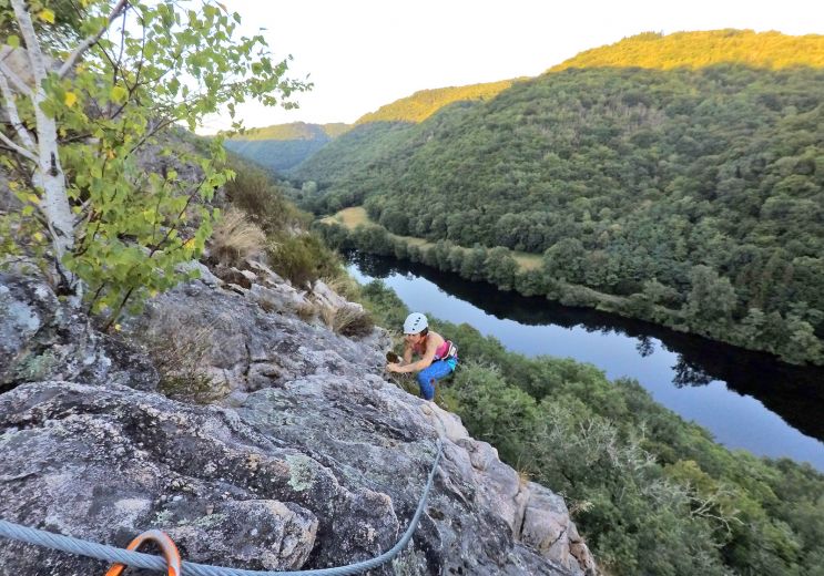 The Via Ferrata of Argentat