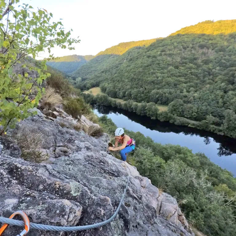 The Via Ferrata of Argentat