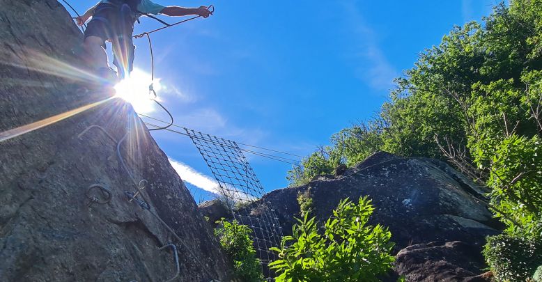 La Via ferrata le Saillant à Allassac